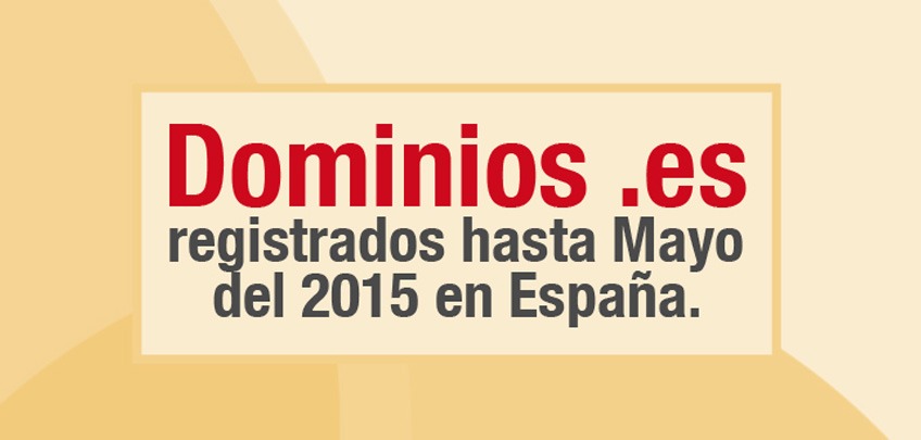 dominios registrados en España