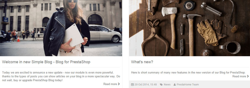 Blog for Prestashop Blog para Prestashop