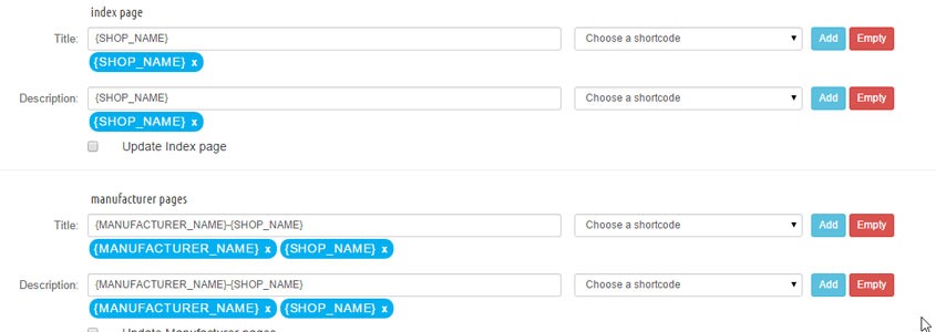 seo manager Plugin SEO Manager Prestashop