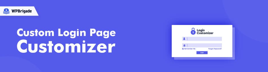 como usar custom login page customizer como usar custom login page customizer