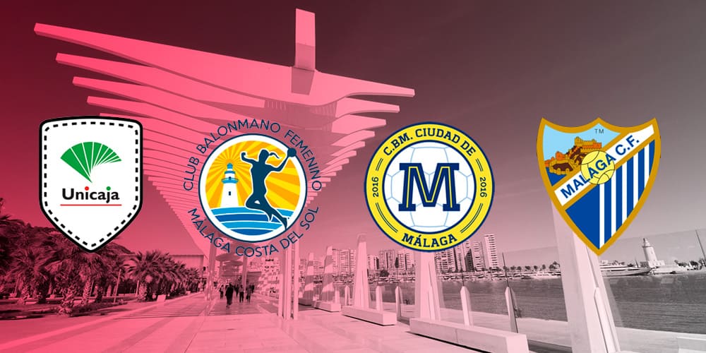 presencia en redes sociales de los equipos malagueños