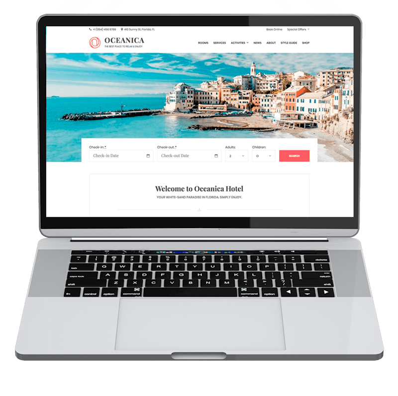 diseño de páginas web para hoteles