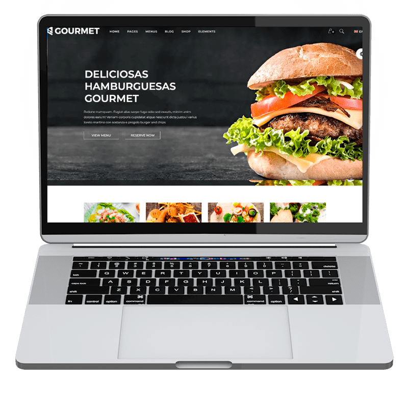diseño de paginas web para restaurantes