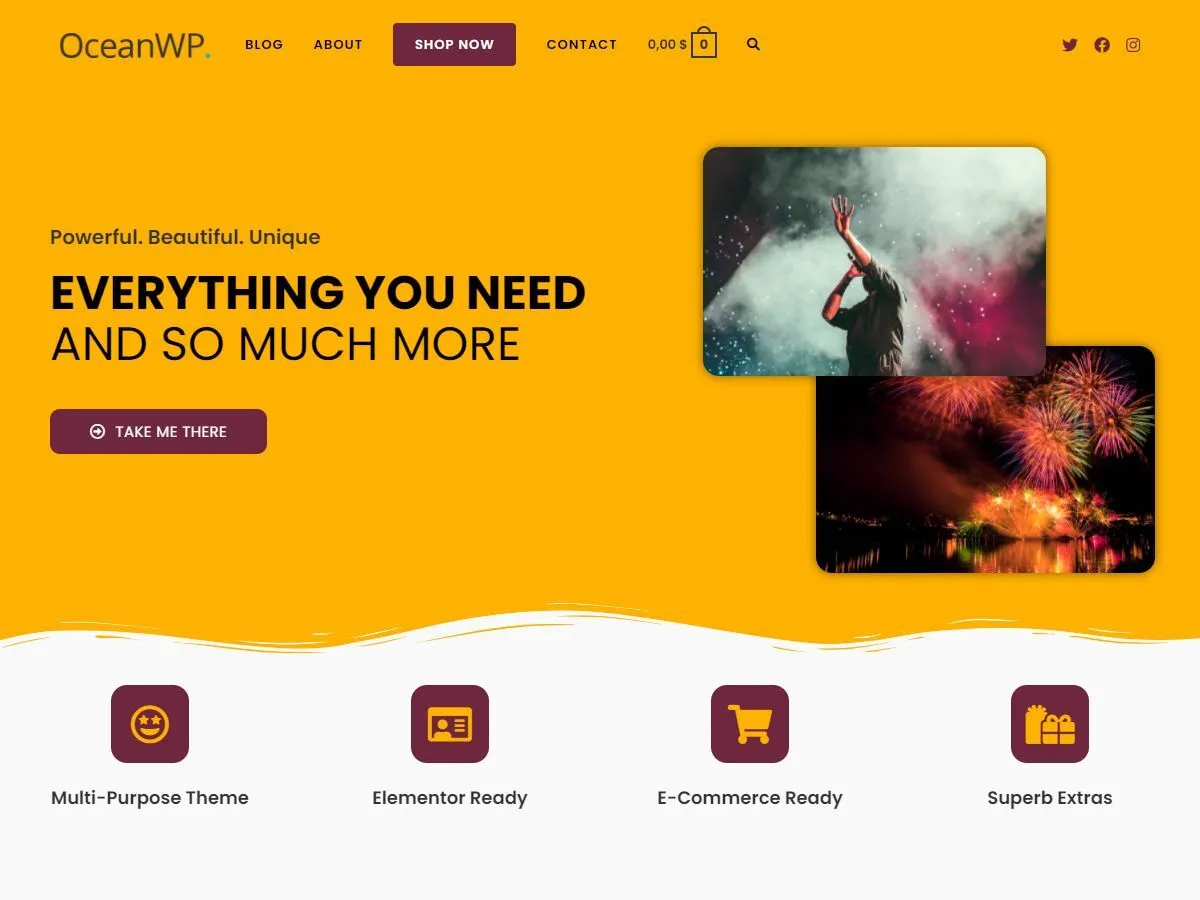 oceanwp theme oceanwp