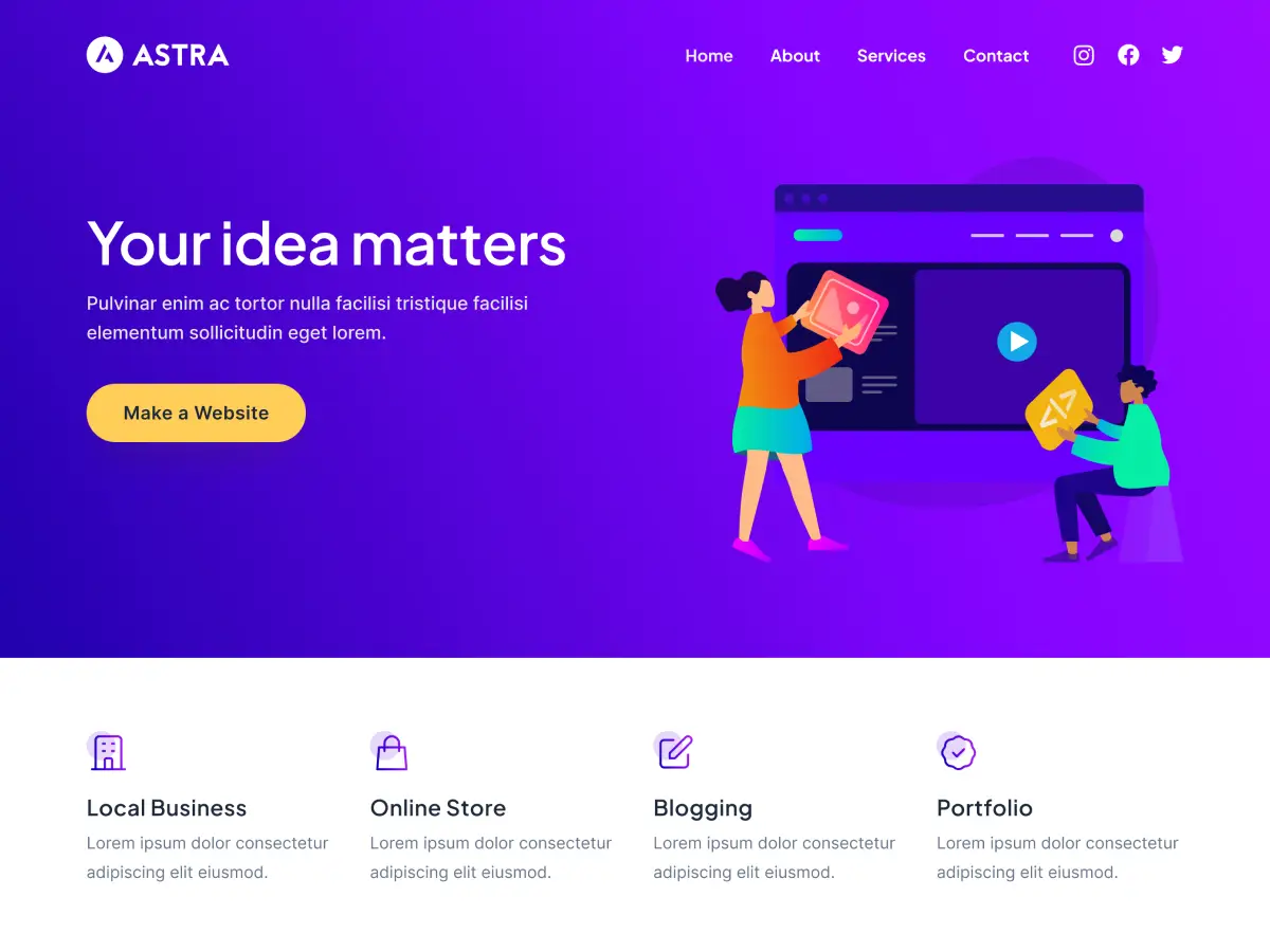 theme astra theme Astra