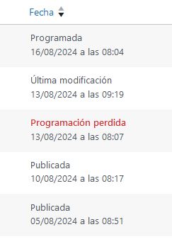 publicacion perdida wordpress programación perdida en WordPress
