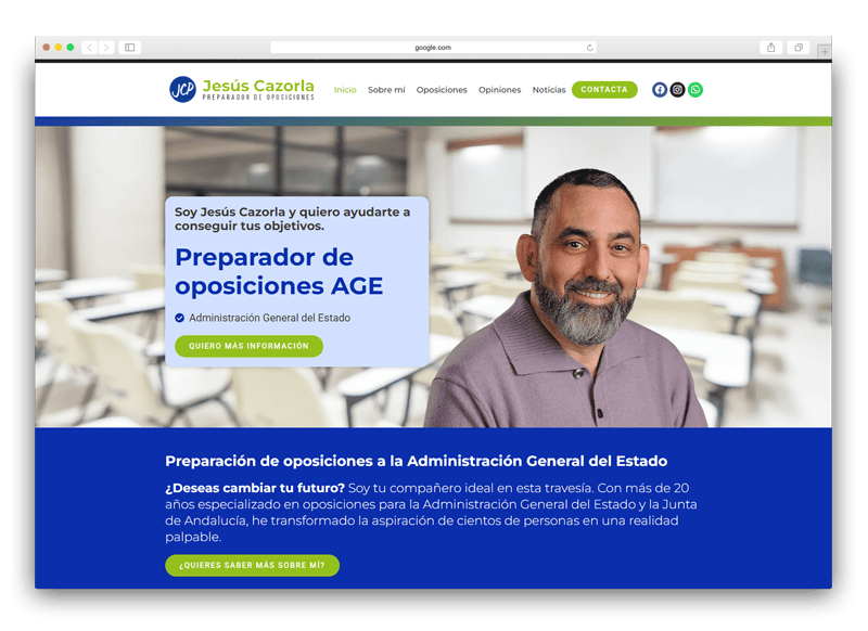 jesus cazorla 1 Preparador de Oposiciones AGE
