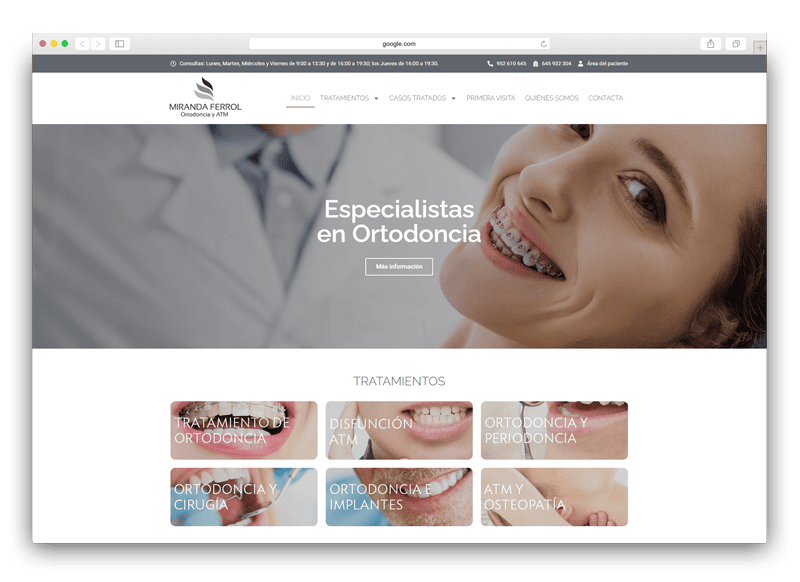 miranda ferrol 1 Clínica Dental especializada en Ortodoncia