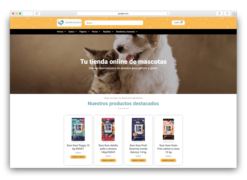sierrakeox 1 Tienda Online de Piensos