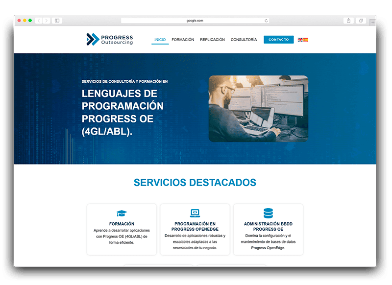 progressoutsourcing Servicios de consultoria y formación de programación